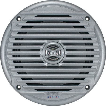 Jensen 6in MS6007S Marine Speaker - Silver MS6007S